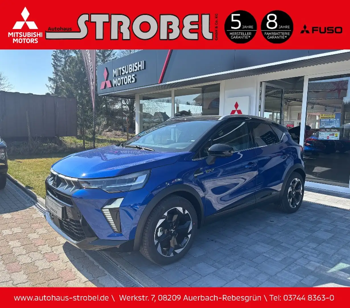 Mitsubishi ASX INTRO EDITION 1.6 Hybrid*360°-KAMERAANSICHT* Blau - 1