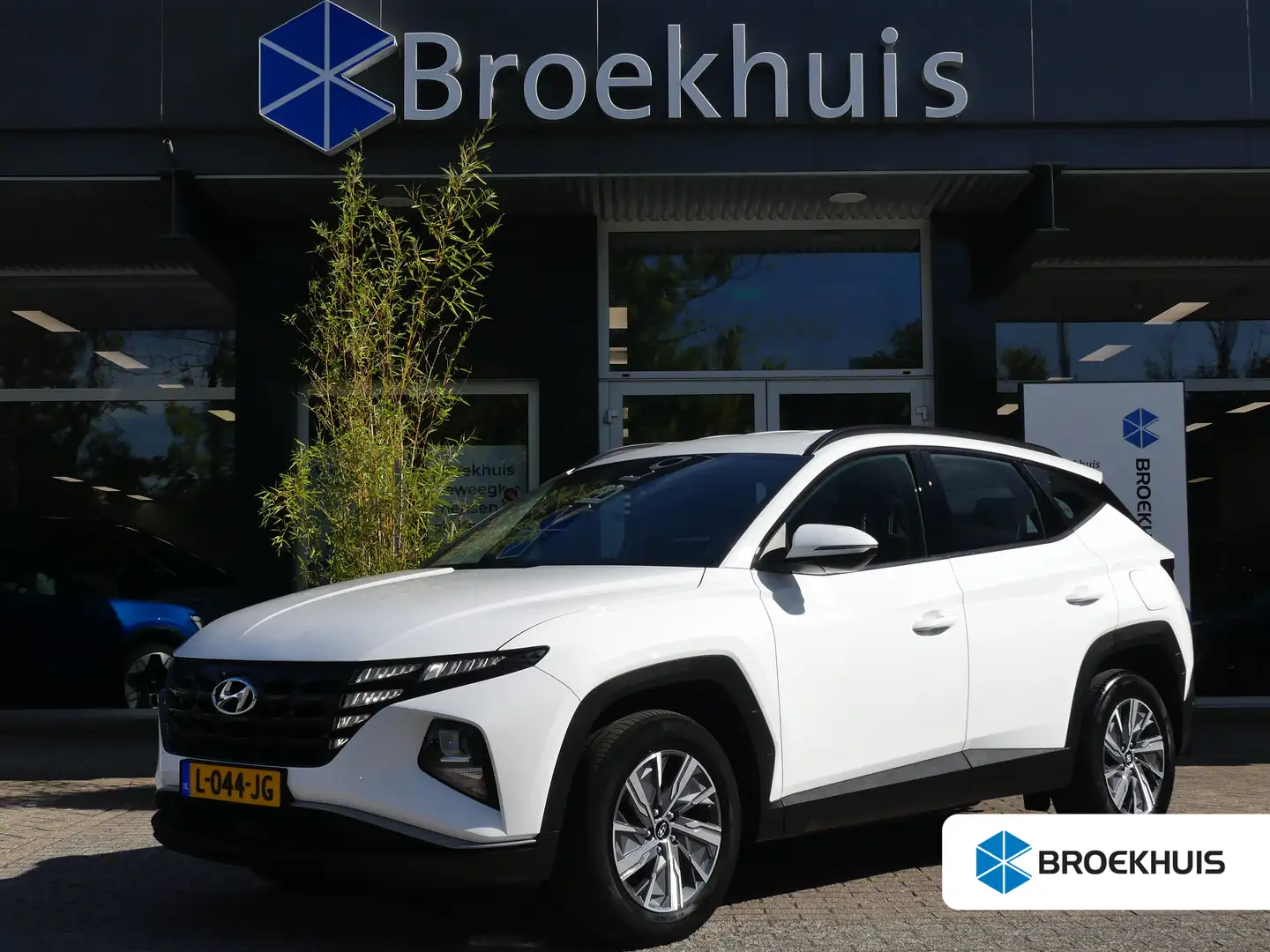 Hyundai TUCSON 1.6 T-GDI HEV 224PK i-Motion | TREKHAAK | CAMERA | Weiß - 1