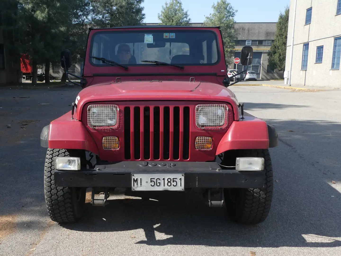 Jeep Wrangler YJ Piros - 2