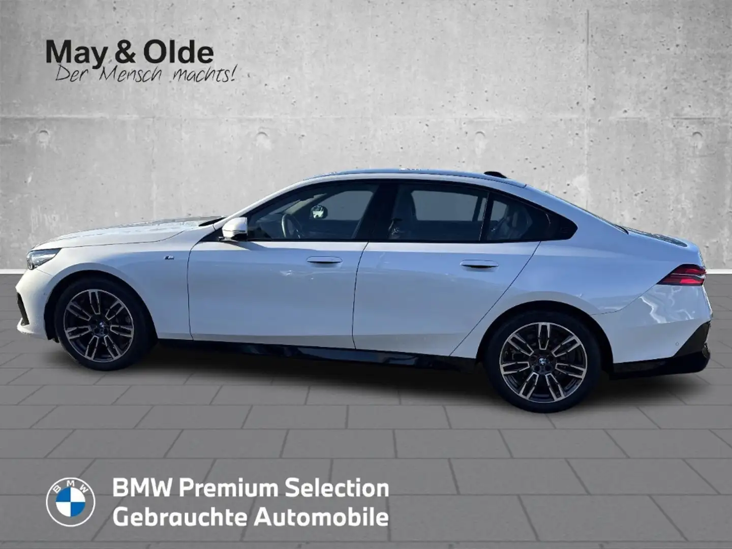 BMW 520 d Aut. M-Sport LED HuD AHK Harman/Kardon ACC Weiß - 2