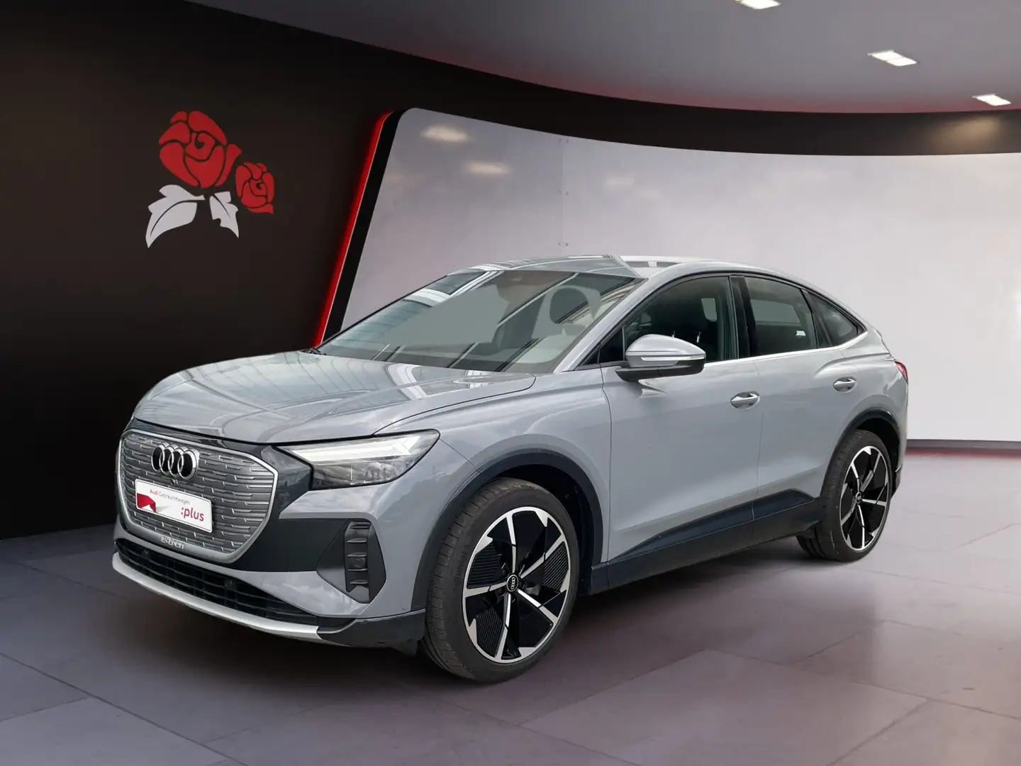 Audi Sportback e-tron 50 quattro AHK RFK Navi LED PDC Gris - 2