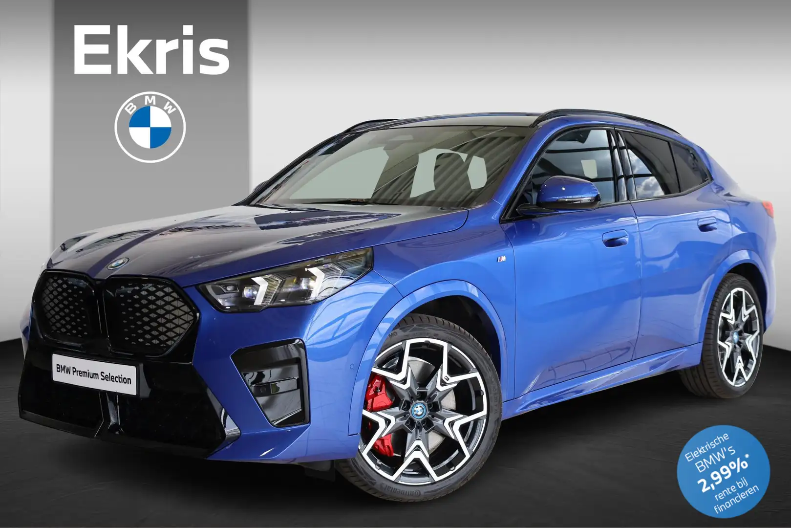 BMW iX2 eDrive20 M Sportpakket Pro | Driving Assitant Plus Blauw - 1
