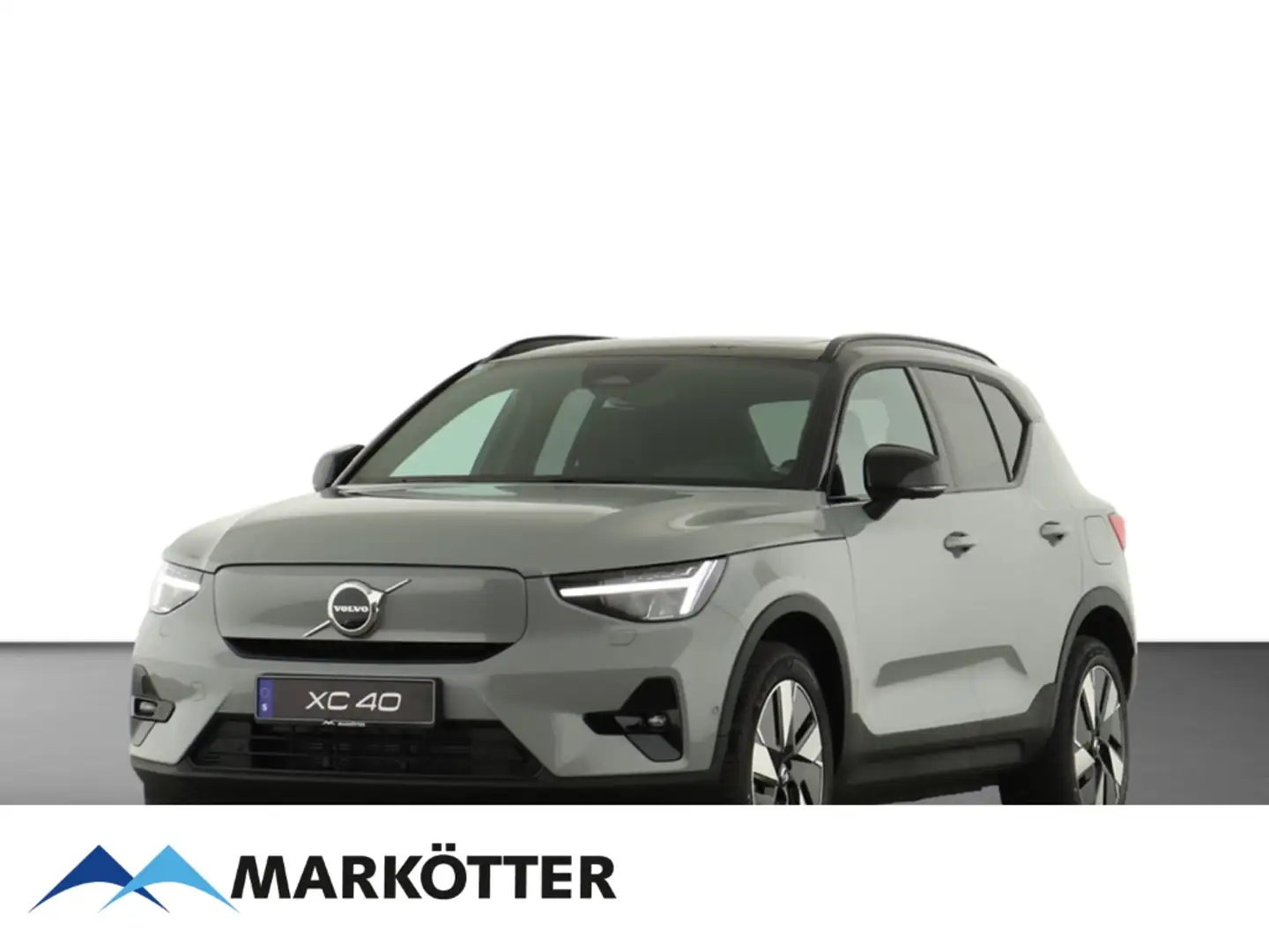 Volvo XC40 Recharge Ultimate Twin 360CAM/PANO/H&K/ACC Grau - 1