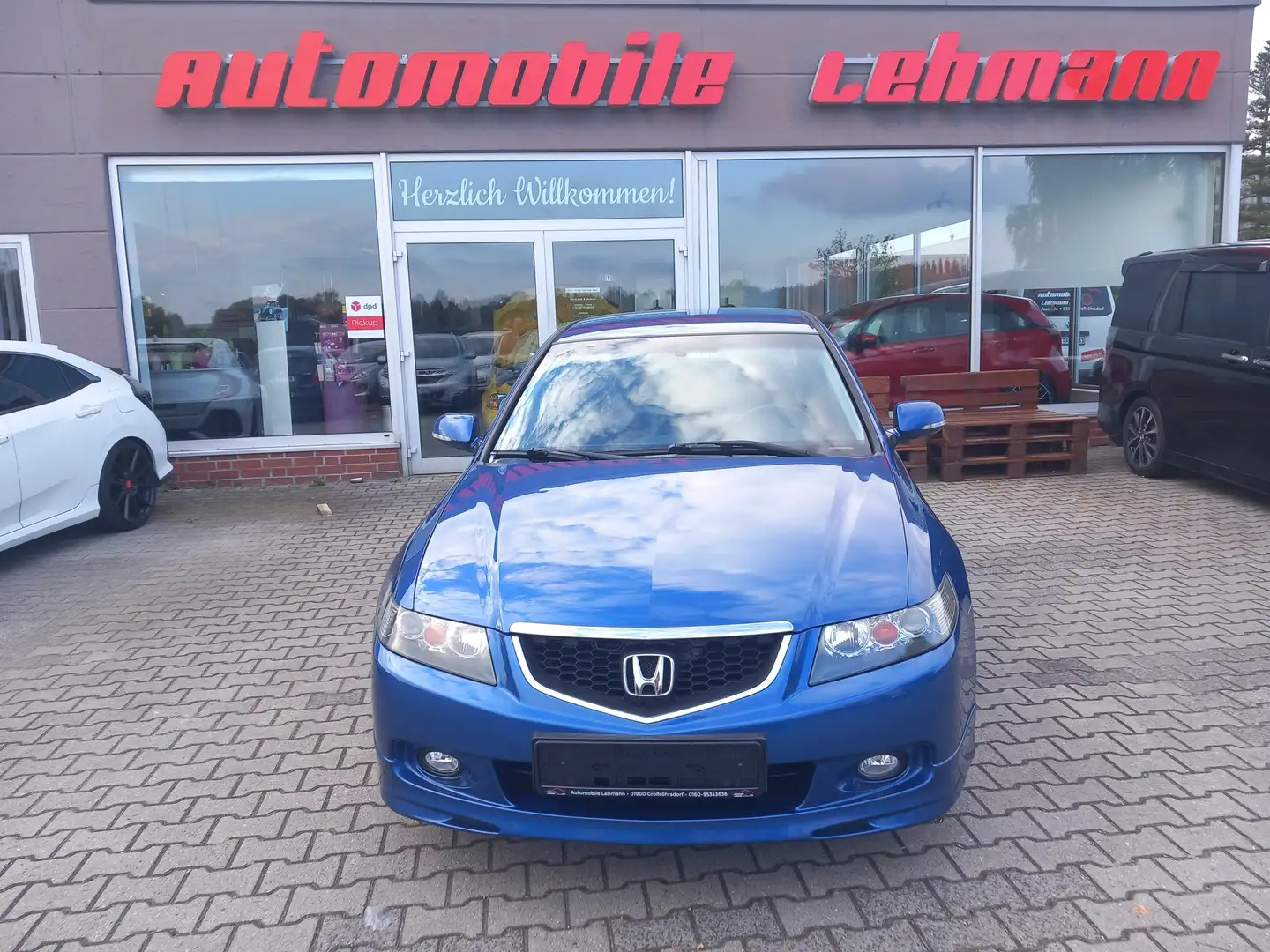 Honda Accord 2.4 Type S Limousine Blau - 1