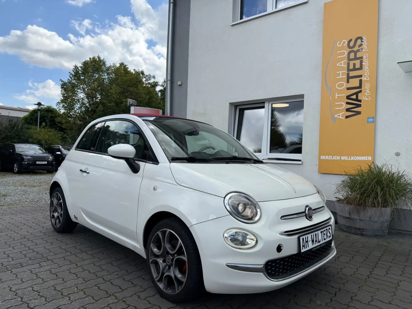 Fiat 500C =Navi-Klimaautoamtik-Ganzjahresreifen= Weiß - 1