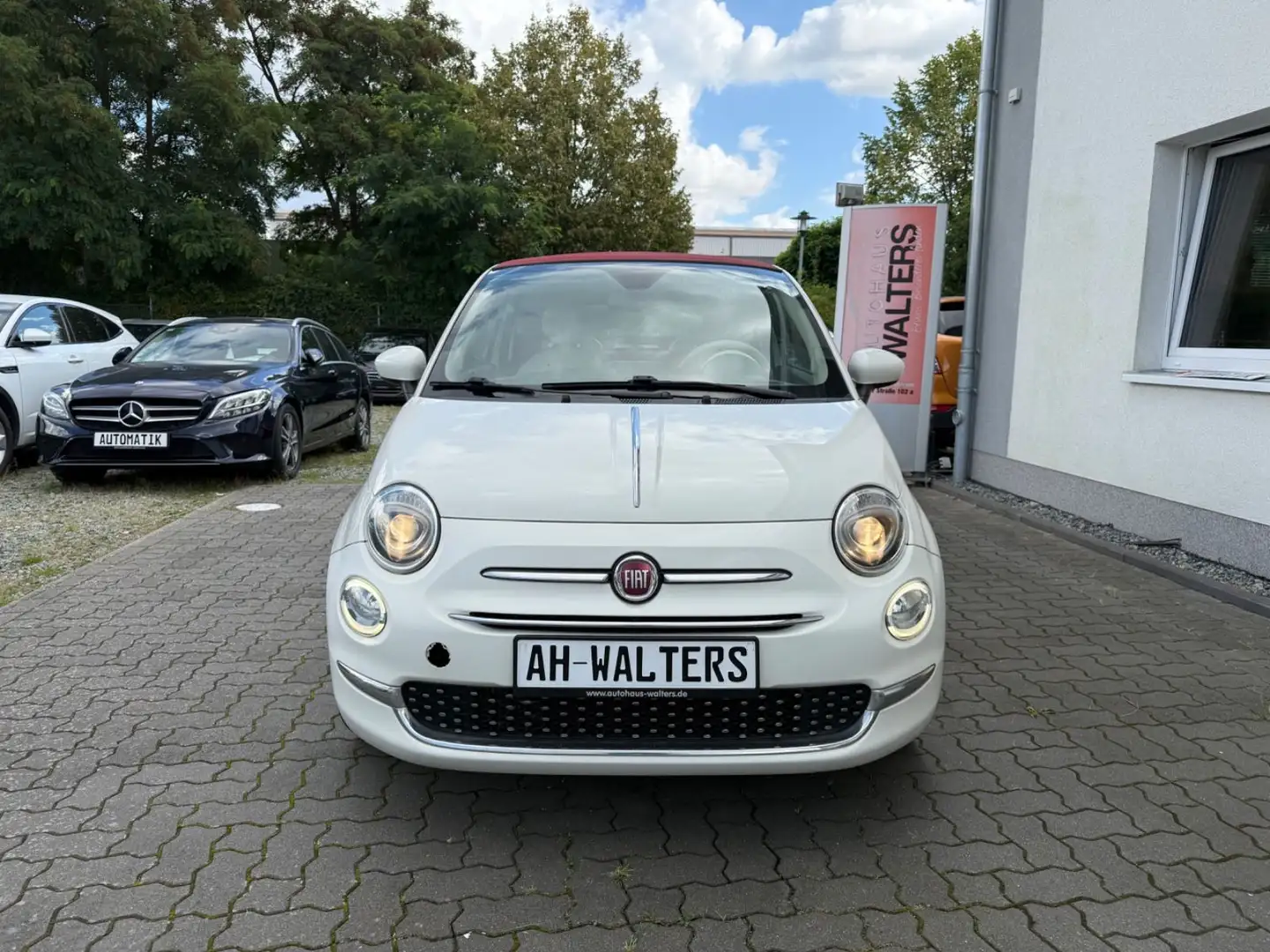 Fiat 500C =Navi-Klimaautoamtik-Ganzjahresreifen= Weiß - 2