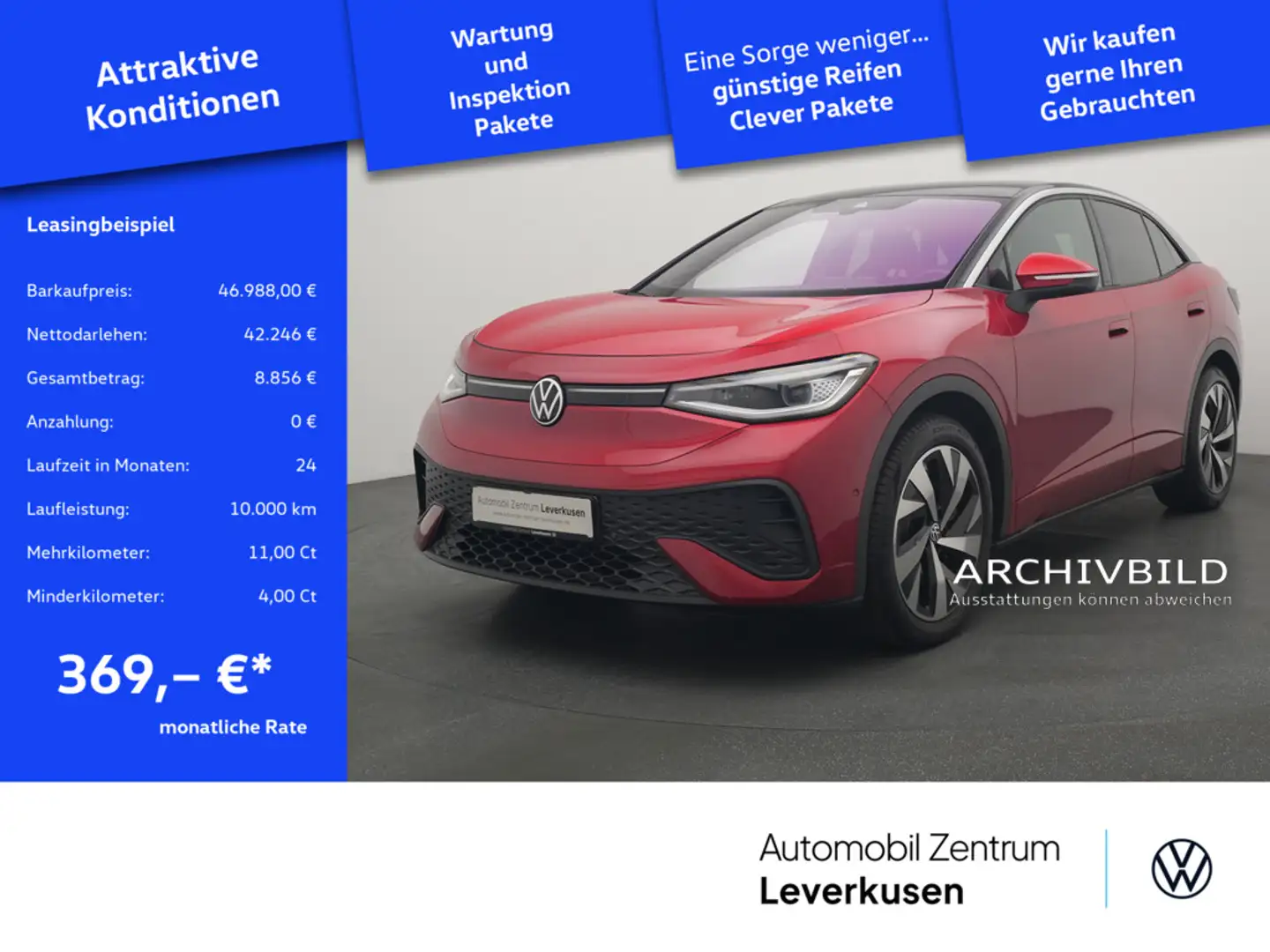 Volkswagen ID.5 HUD 360° VIRT SHZ MEMORY AHK H/K Schwarz - 1
