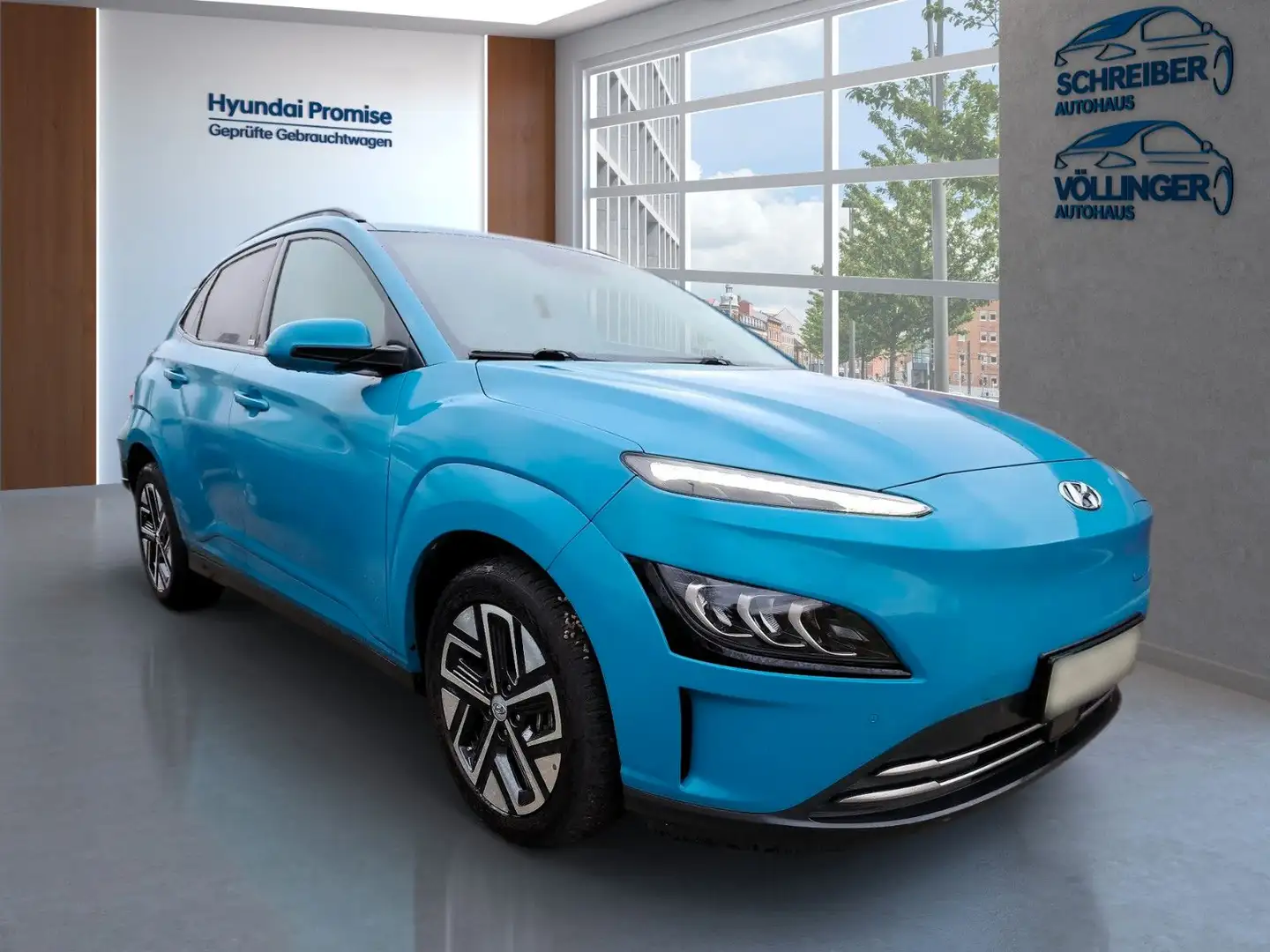 Hyundai KONA Elektro 64kw 204PS Prime Facelift 11KW Blue - 2