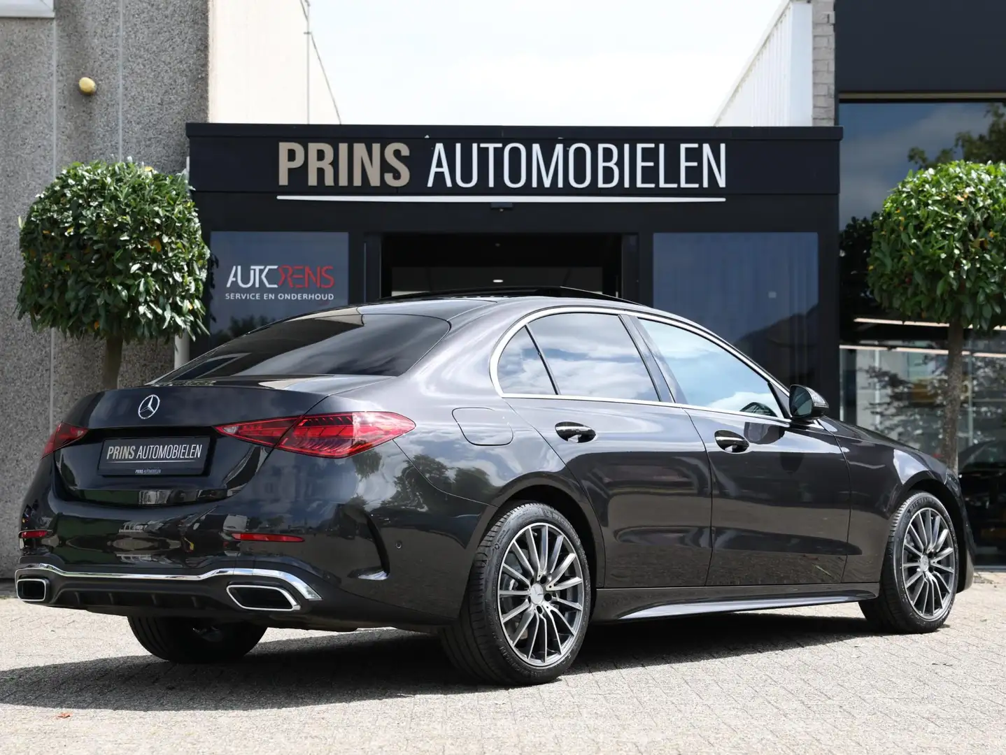 Mercedes-Benz C 300 e AMG Sfeer|Leder|Memory|1e Eigenaar Grijs - 2