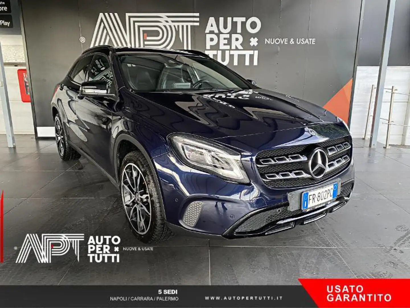 Mercedes-Benz GLA 220 GLA 220 Sport 4matic auto Blu/Azzurro - 2