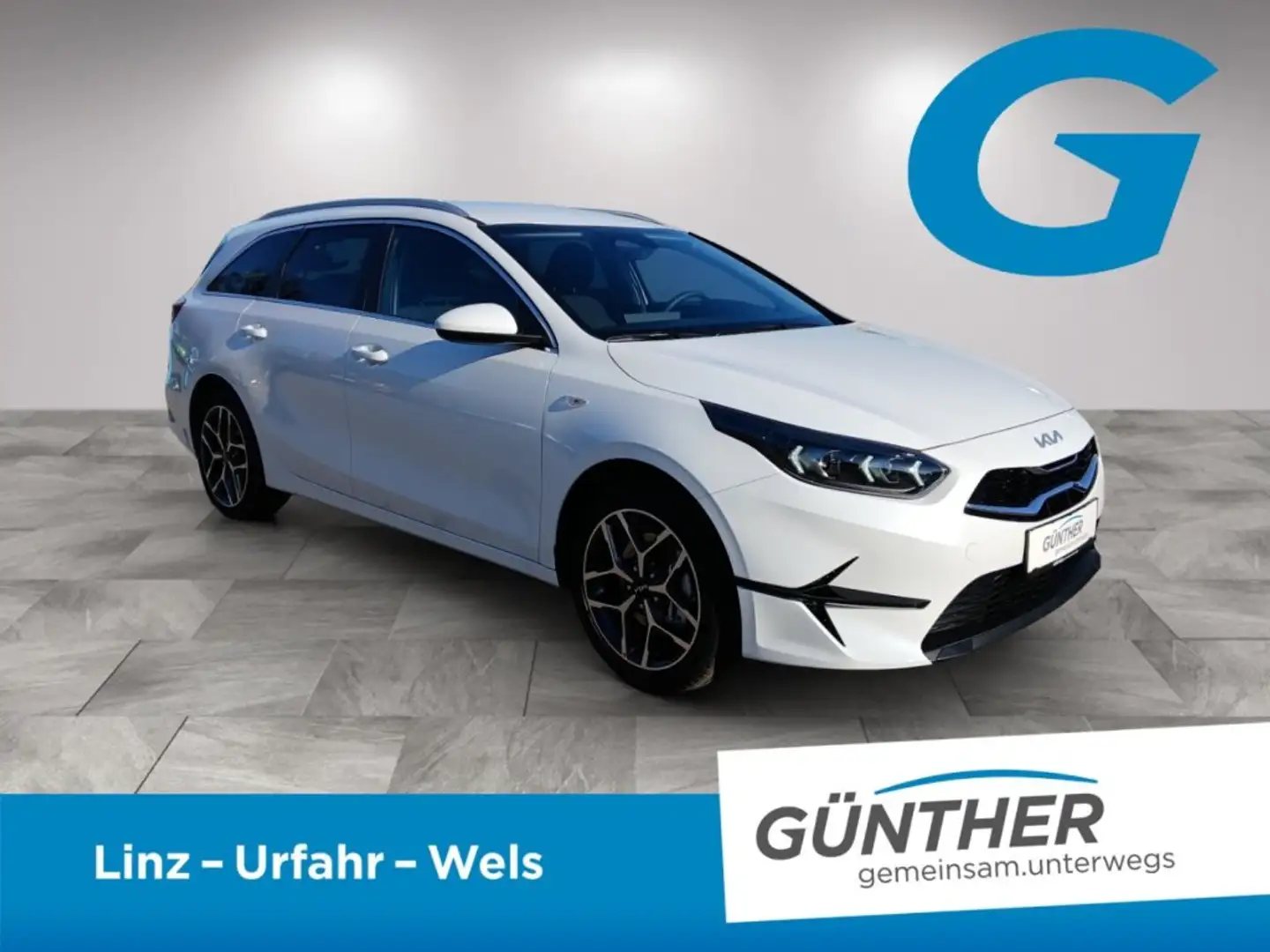 Kia Ceed SW / cee'd SW CEEDSW SILBER UVO 1.0 TGDI MT6 100 P2 Blanc - 2