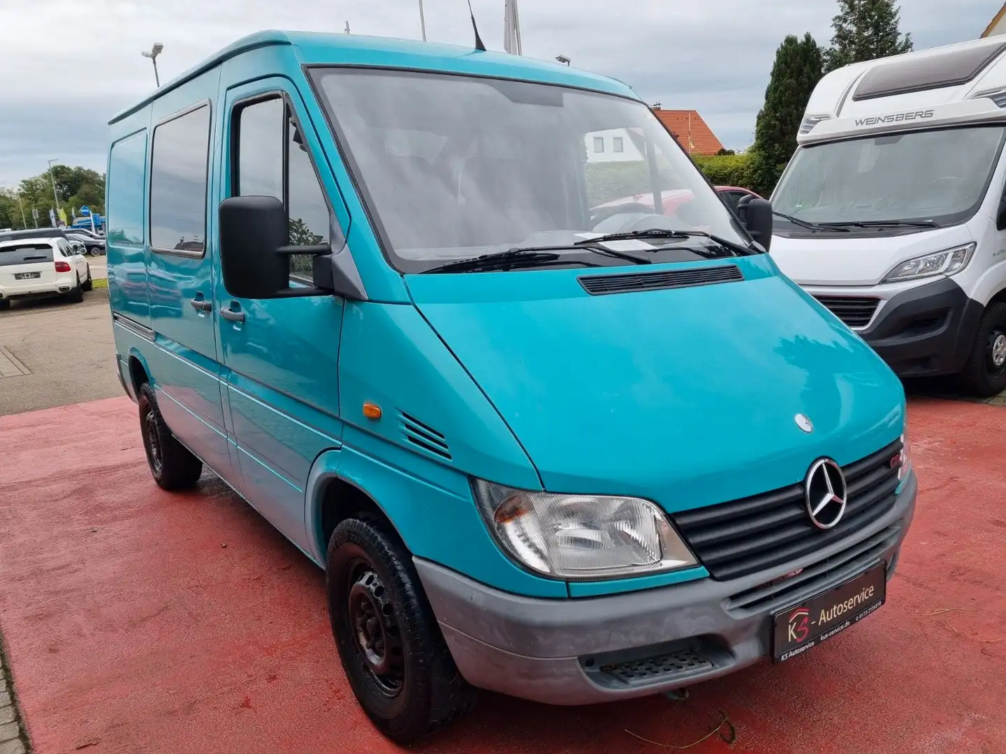 Mercedes-Benz Sprinter Kasten 208 CDI Bleu - 2