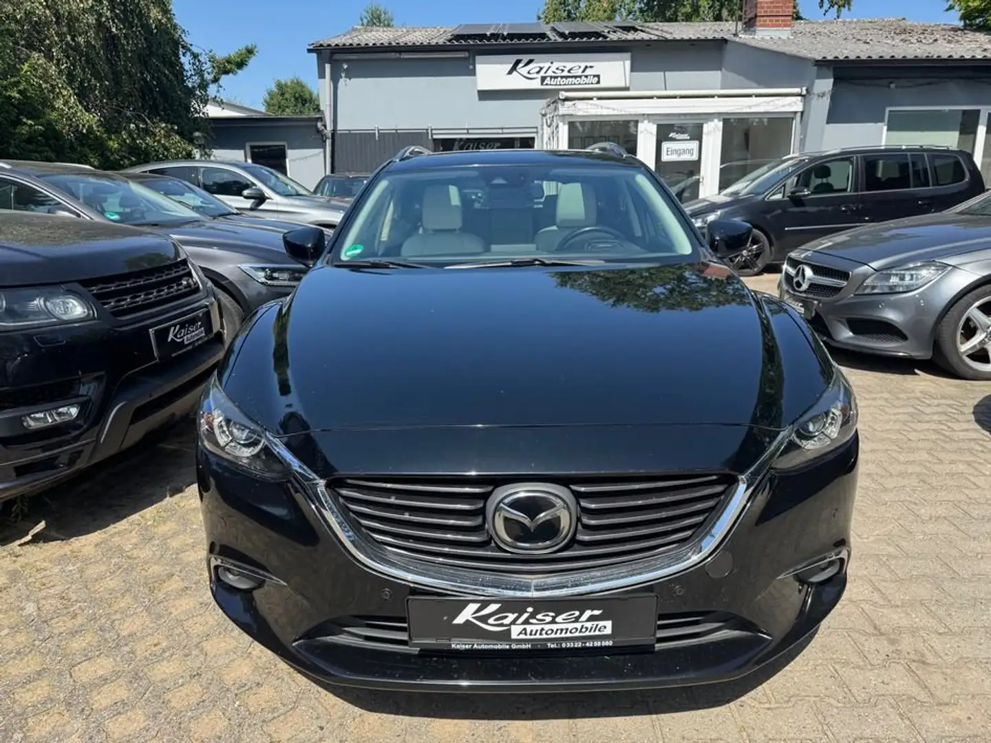 Mazda 6 Sports-Line-Allrad-Top Ausstattung / Extras Schwarz - 2