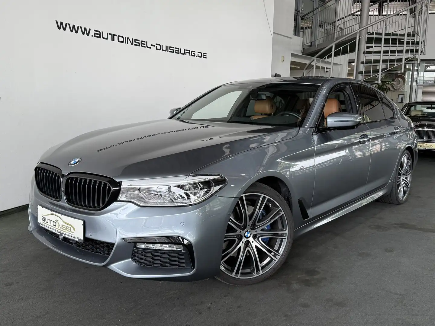 BMW 530 d xDrive M Sport Lim.H&K 360° Schiebedach 20" Bleu - 1