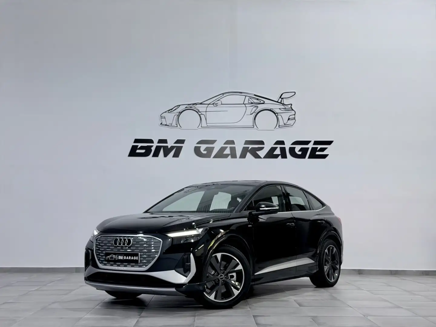 Audi Q4 e-tron Sportback 45 S Line 210kW 82KWh Negro - 1