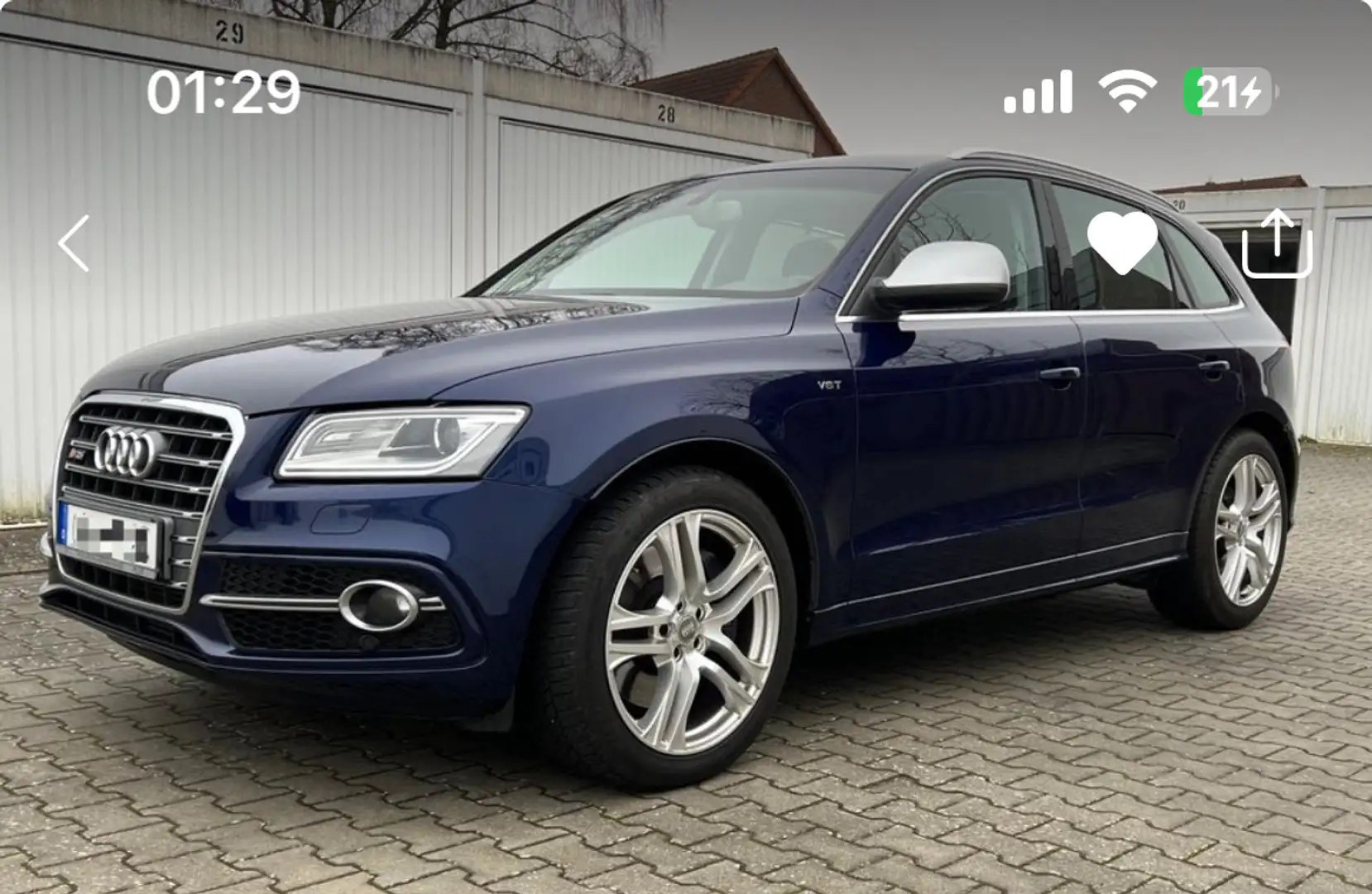 Audi SQ5 3.0 TDI quattro Blau - 1