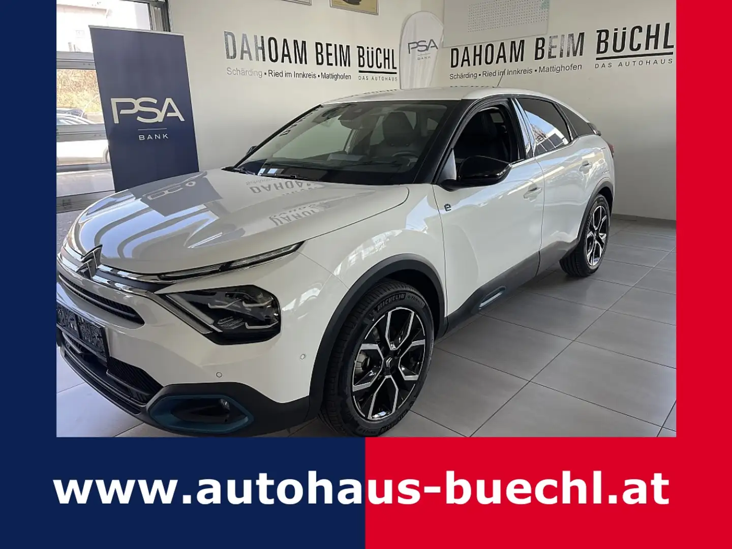 Citroen C4 e-C4 136 50kWh Shine Pack Weiß - 1