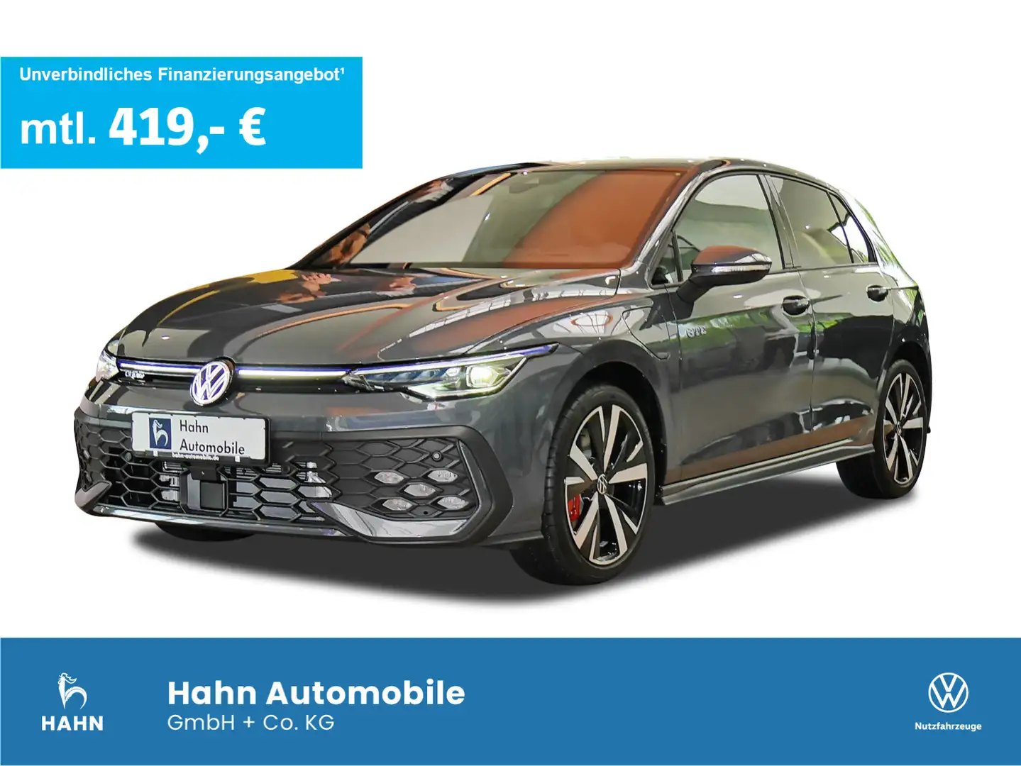 Volkswagen Golf GTE GTE 1,5TSI eHybrid 130kW DSG AHK IQ AREA Grau - 1