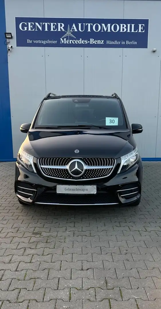 Mercedes-Benz V 250 LANG 9G AMG-LINE WEBASTO AHK EL. TÜREN LED Noir - 2
