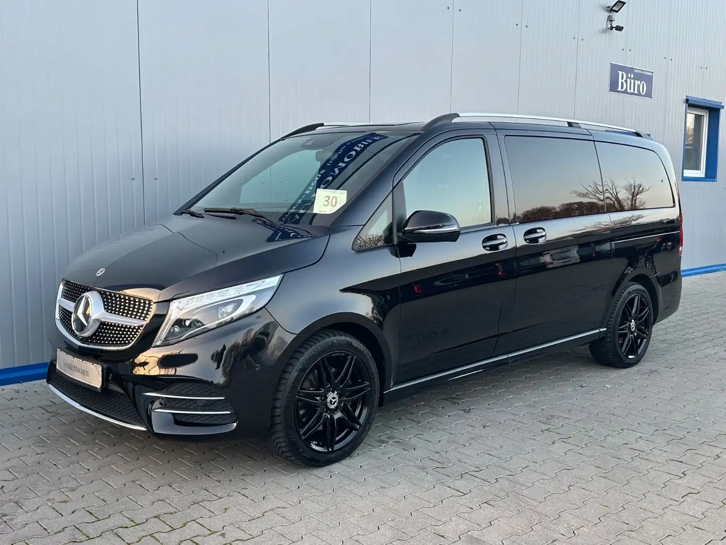 Mercedes-Benz V 250 LANG 9G AMG-LINE WEBASTO AHK EL. TÜREN LED Noir - 1
