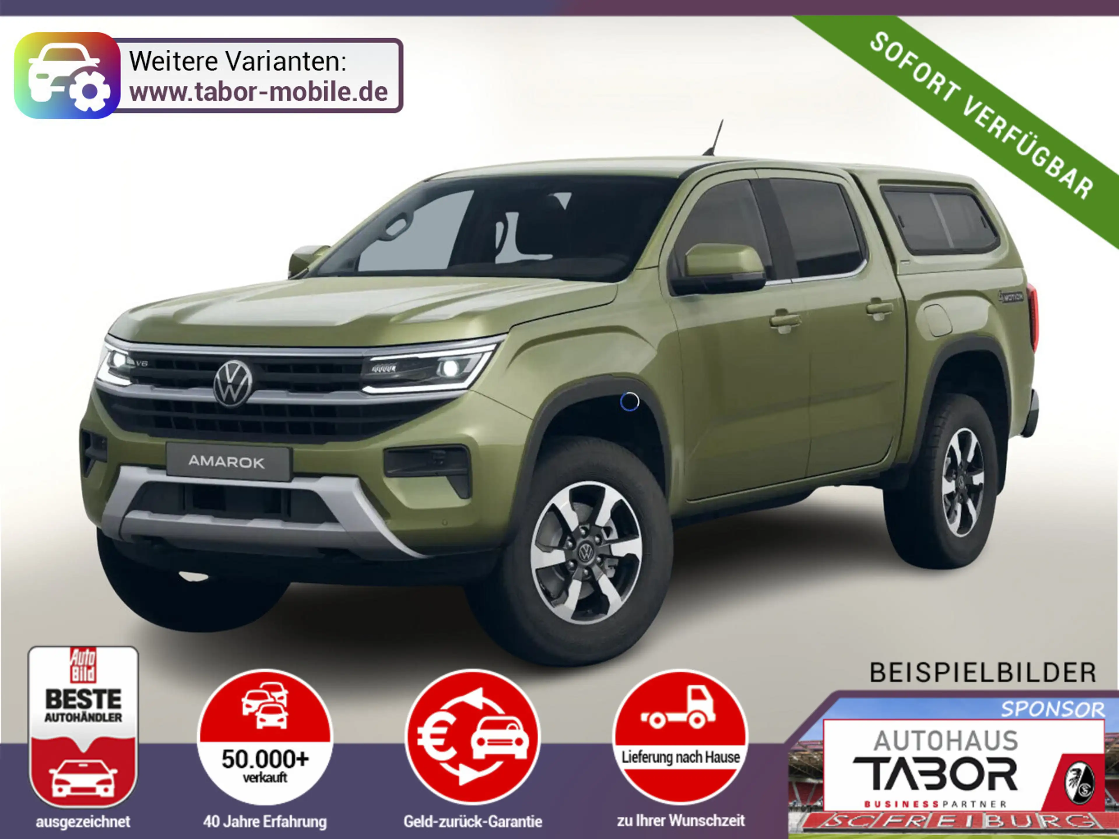 Volkswagen Amarok Style Hardtop Nav AHK Matrix UVP-27%*