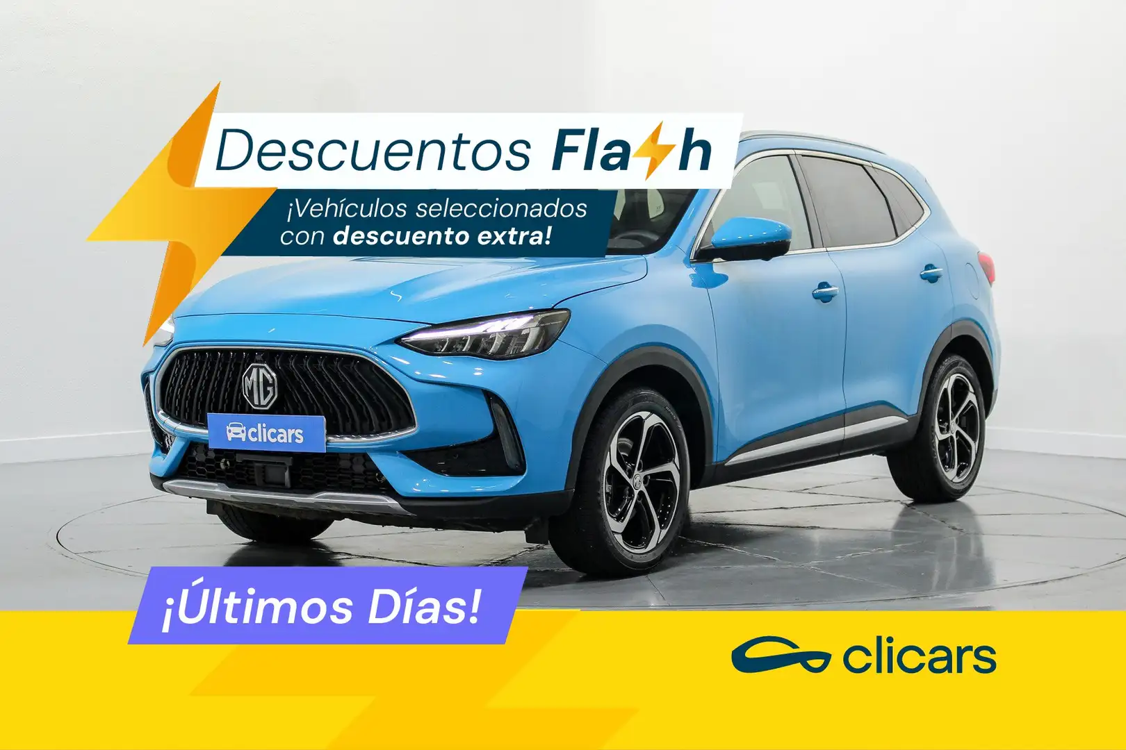 MG HS 1.5 T-GDI Luxury Aut. Blauw - 1