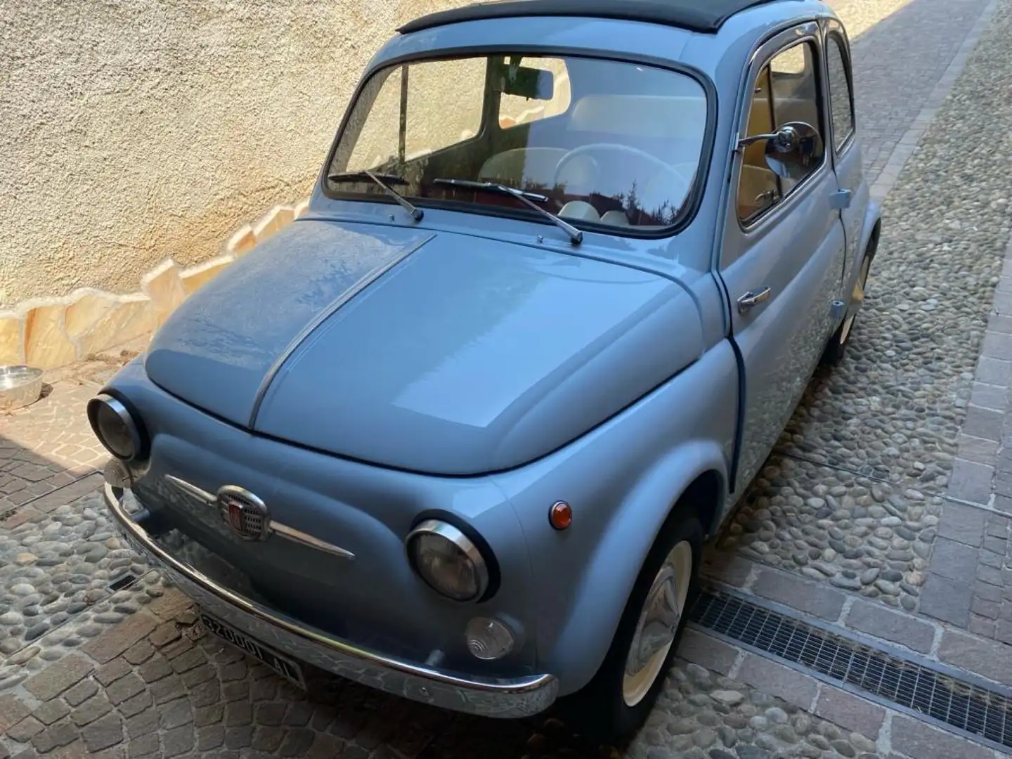Fiat 500 500d Bleu - 1