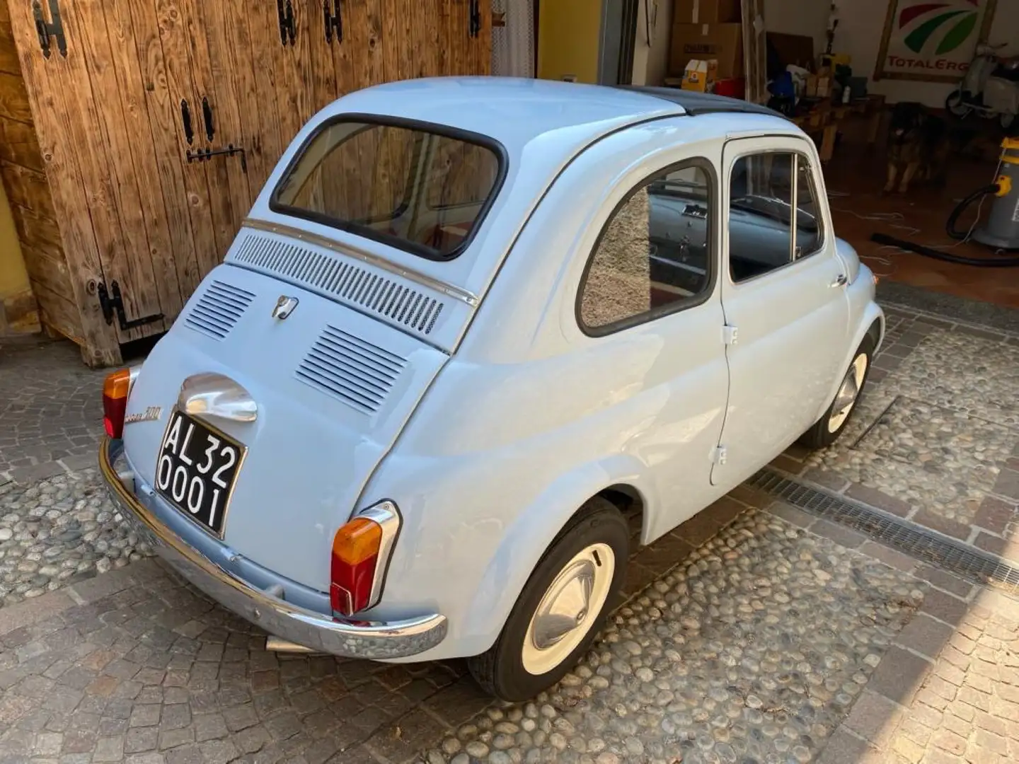 Fiat 500 500d Blau - 2