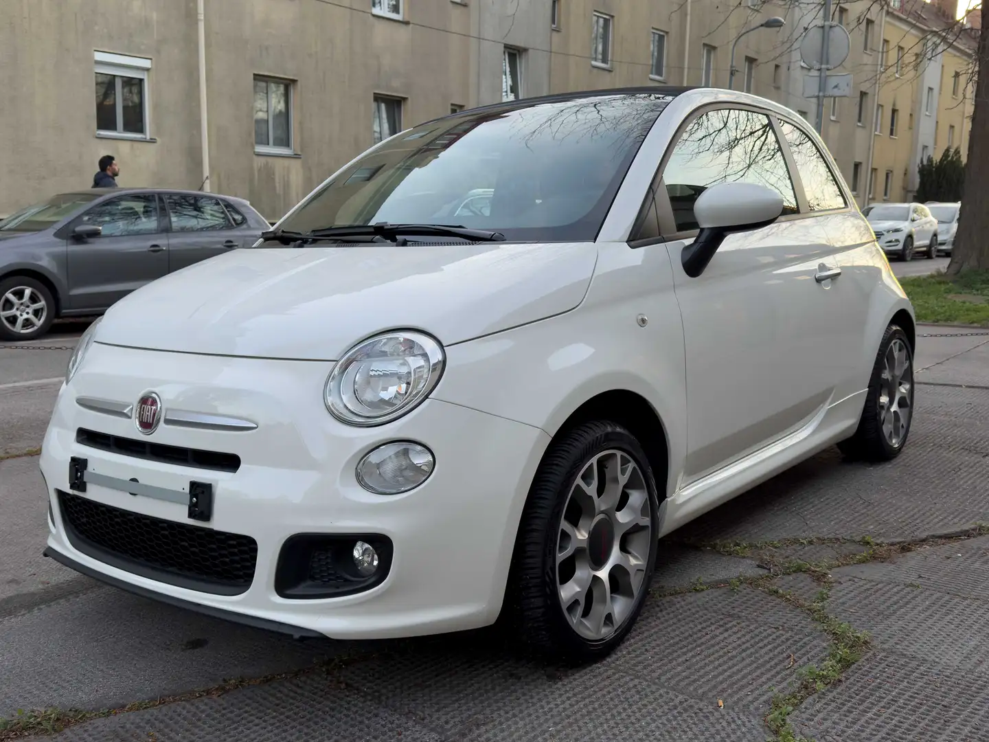 Fiat 500C 500C 1,2 69 500S S Weiß - 1