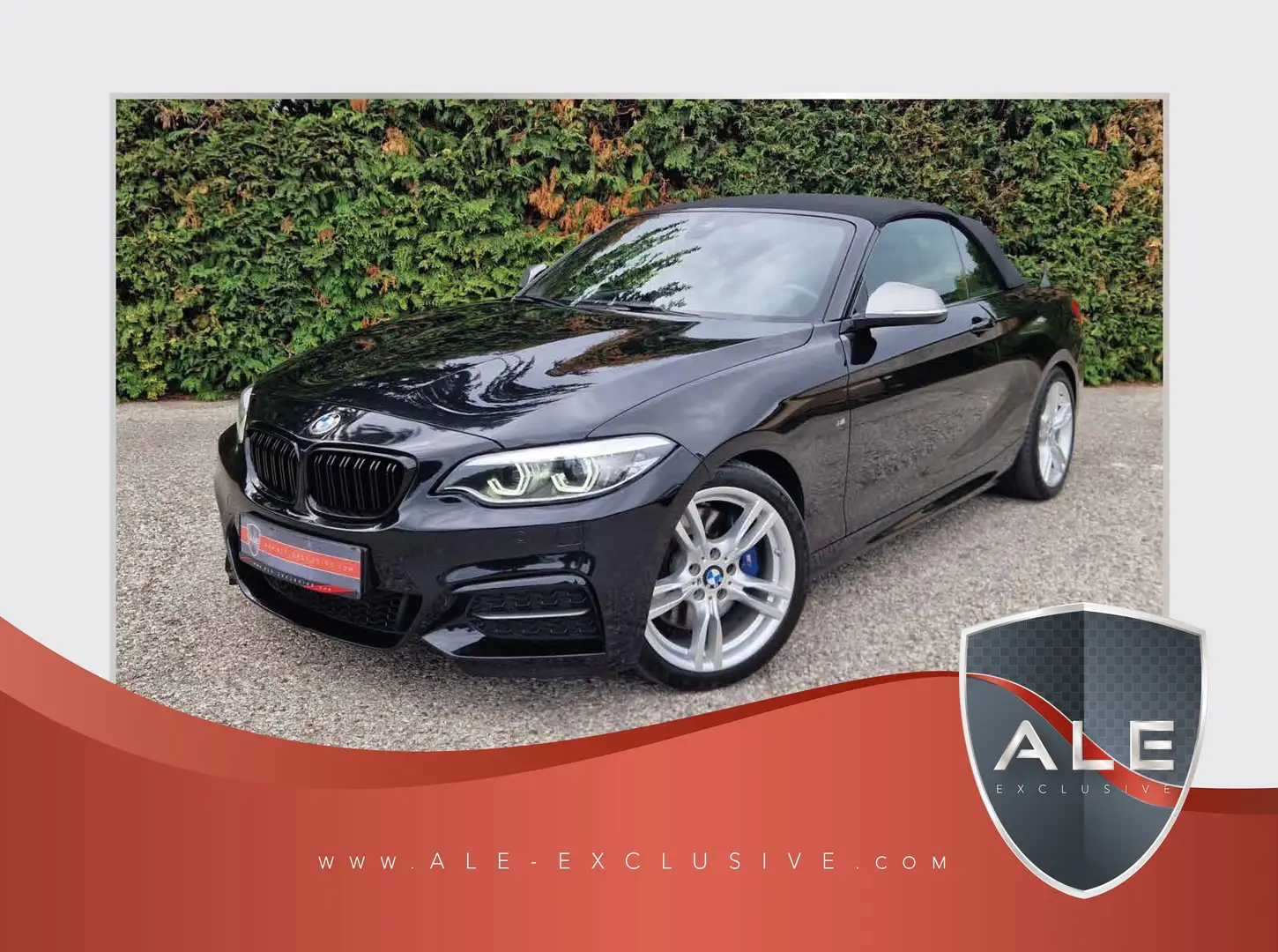 BMW 240 M240 I HARMAN KARDON, KEYLES, WINDSCHOTT... Чорний - 1