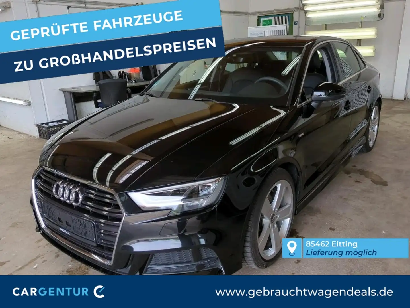 Audi A3 35 TFSI Limousine design S Line Virtual Schwarz - 1