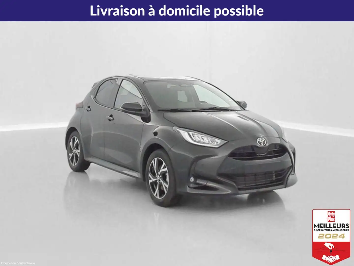 Toyota Yaris Hybride 116h Design e-CVT Noir - 2