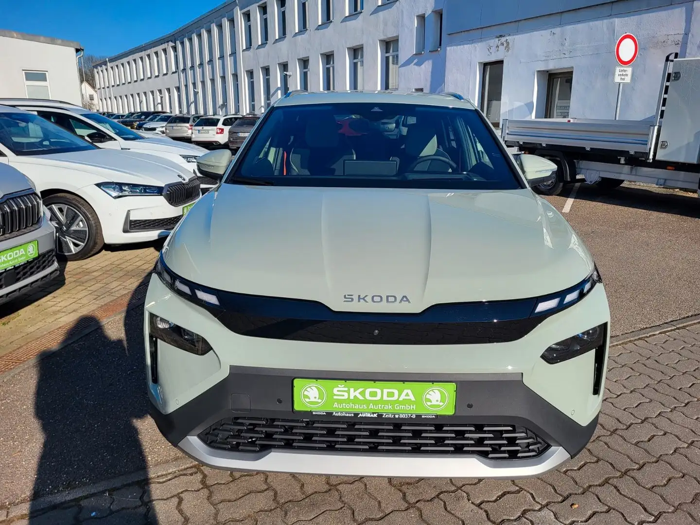 Skoda Elroq 85Alpha 82 kWh Batterie 210 kW DSG NEU Grün - 2