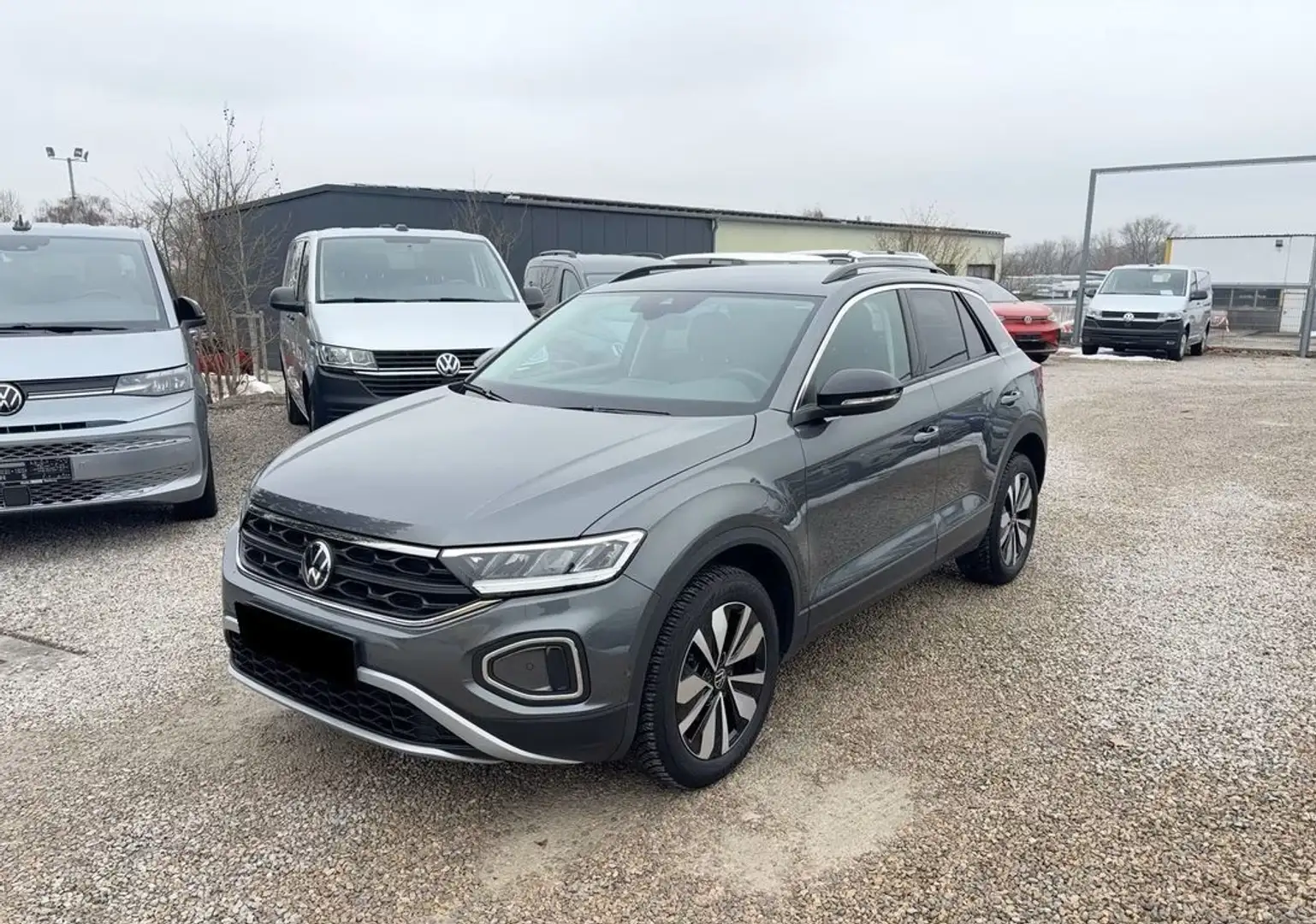 Volkswagen T-Roc Goal EDITION 1.0TSI 116CH ACC-GPS-LED-VORTUAL COCKPIT-JANTES 17 Grau - 1