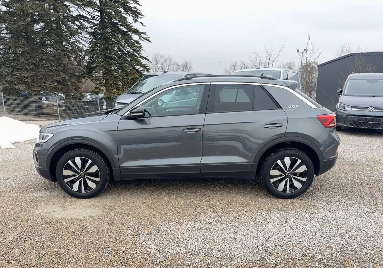 Volkswagen T-Roc Goal EDITION 1.0TSI 116CH ACC-GPS-LED-VORTUAL COCKPIT-JANTES 17 Grau - 2