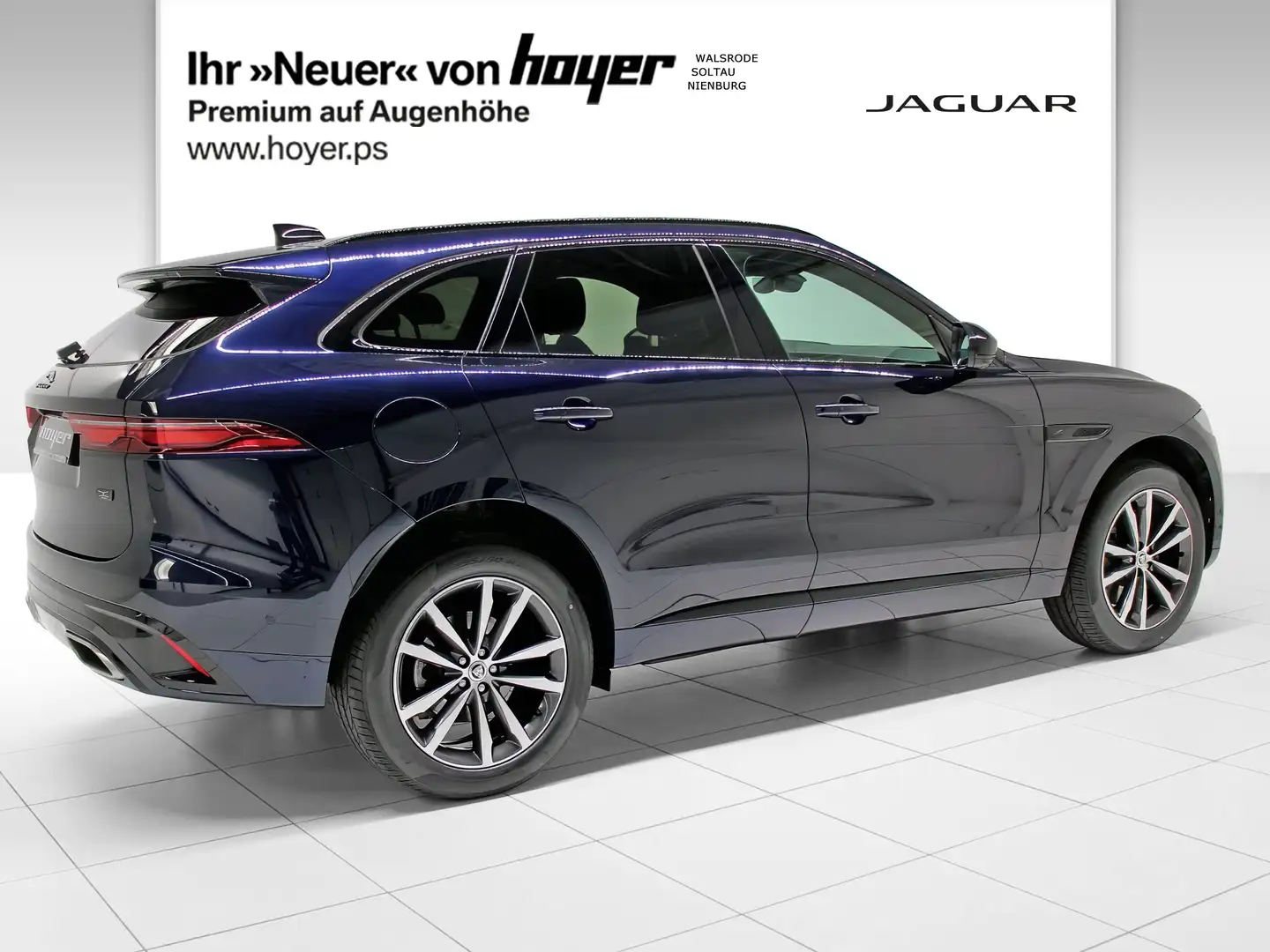 Jaguar F-Pace D300 AWD R-Dynamic SE HUD Tempom.90TH ANNIVERSARY Blau - 2