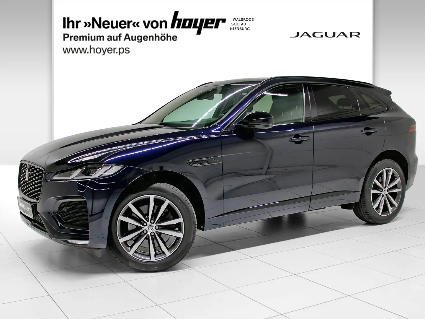 Jaguar F-Pace D300 AWD R-Dynamic SE HUD Tempom.90TH ANNIVERSARY Blau - 1