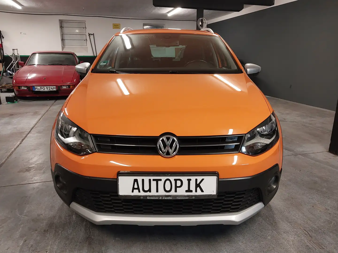 Volkswagen Polo Cross 1.4 63KW *1.HAND* TÜV(NEU)*EURO-5*GARANTIE* Orange - 2