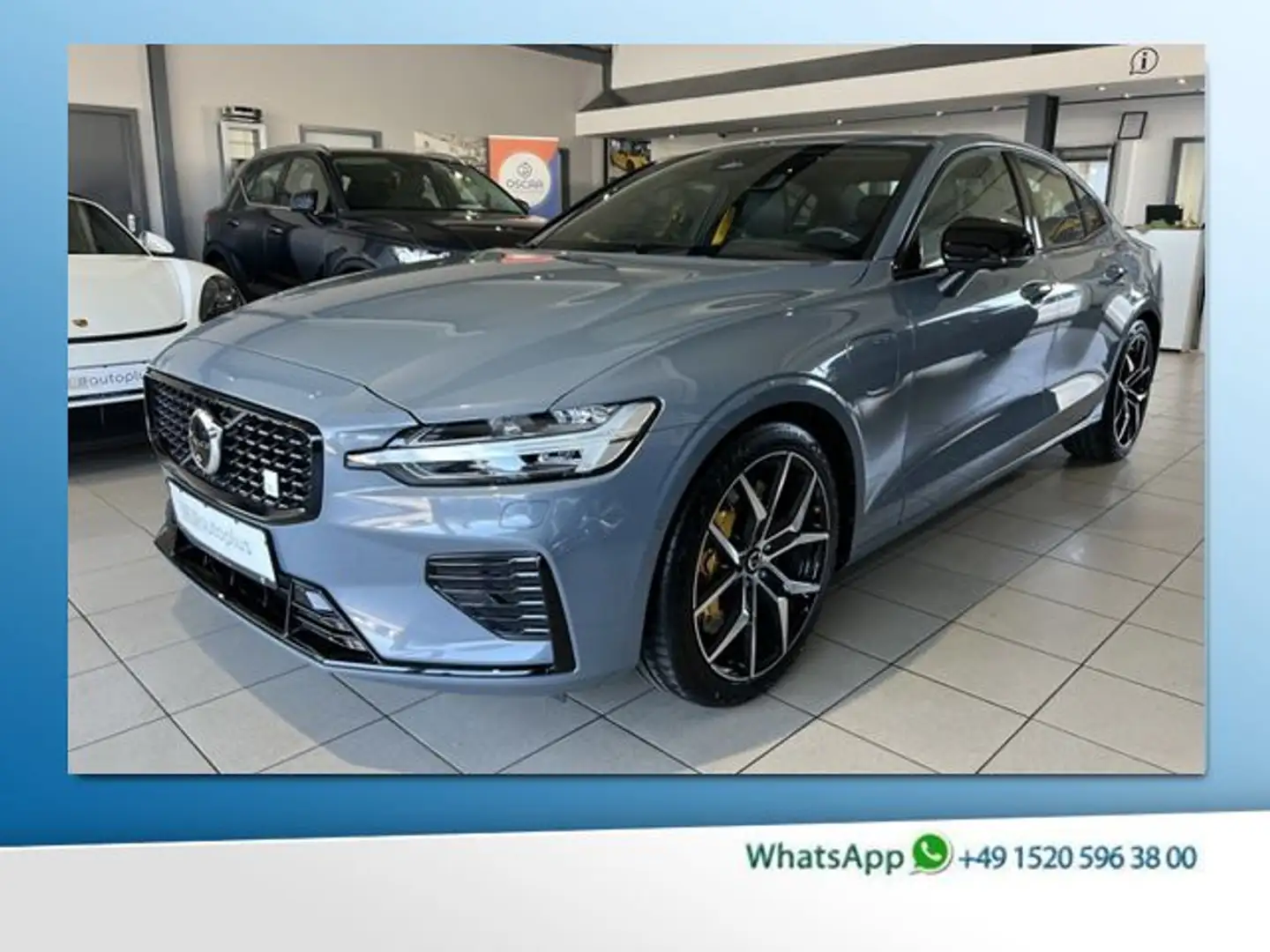 Volvo S60 T8 Polestar Engineered Recharge AWD B&W 360° Gris - 1
