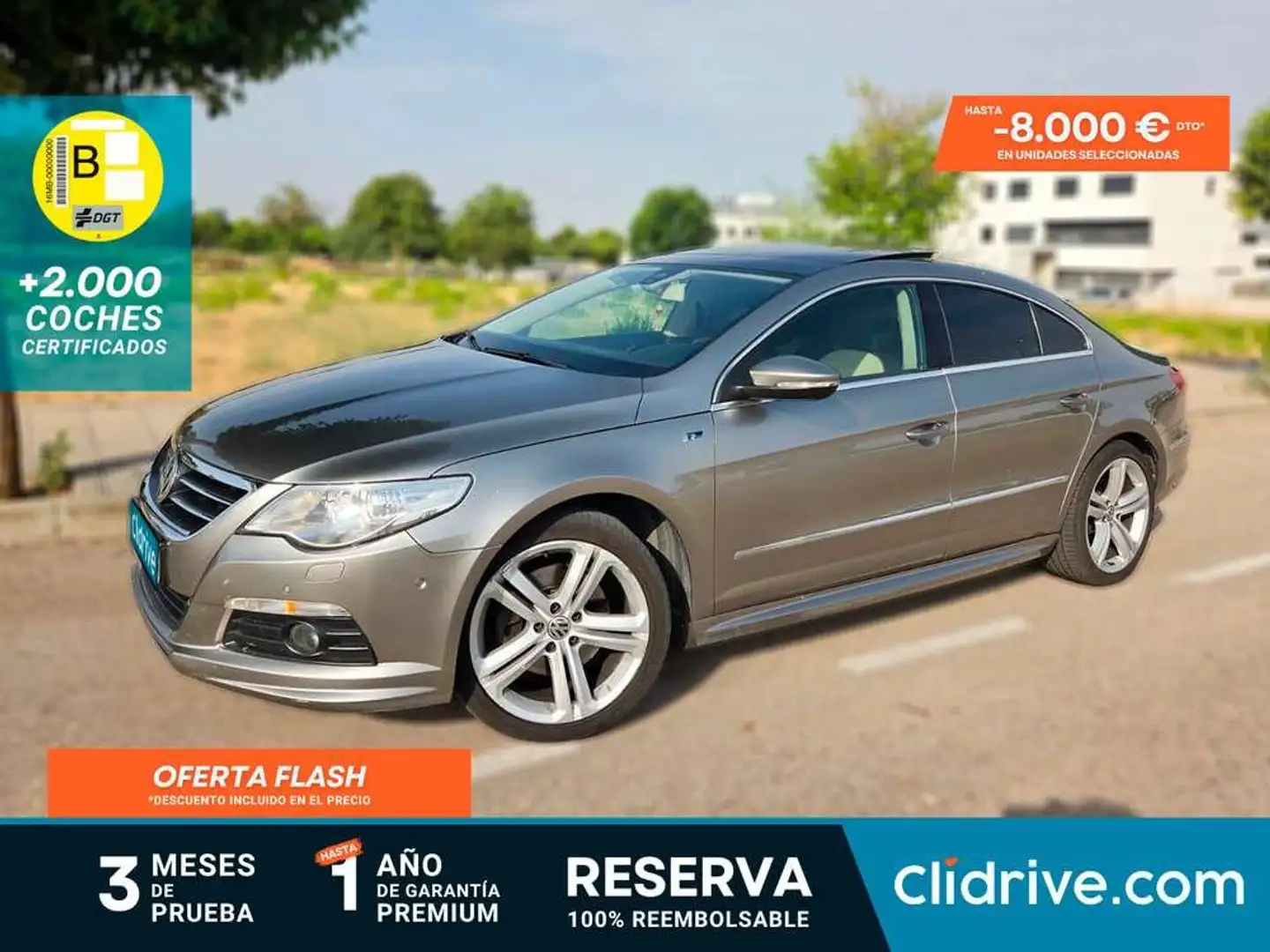 Volkswagen CC 2.0 TDI 140cv BlueMotion Technology Gris - 1