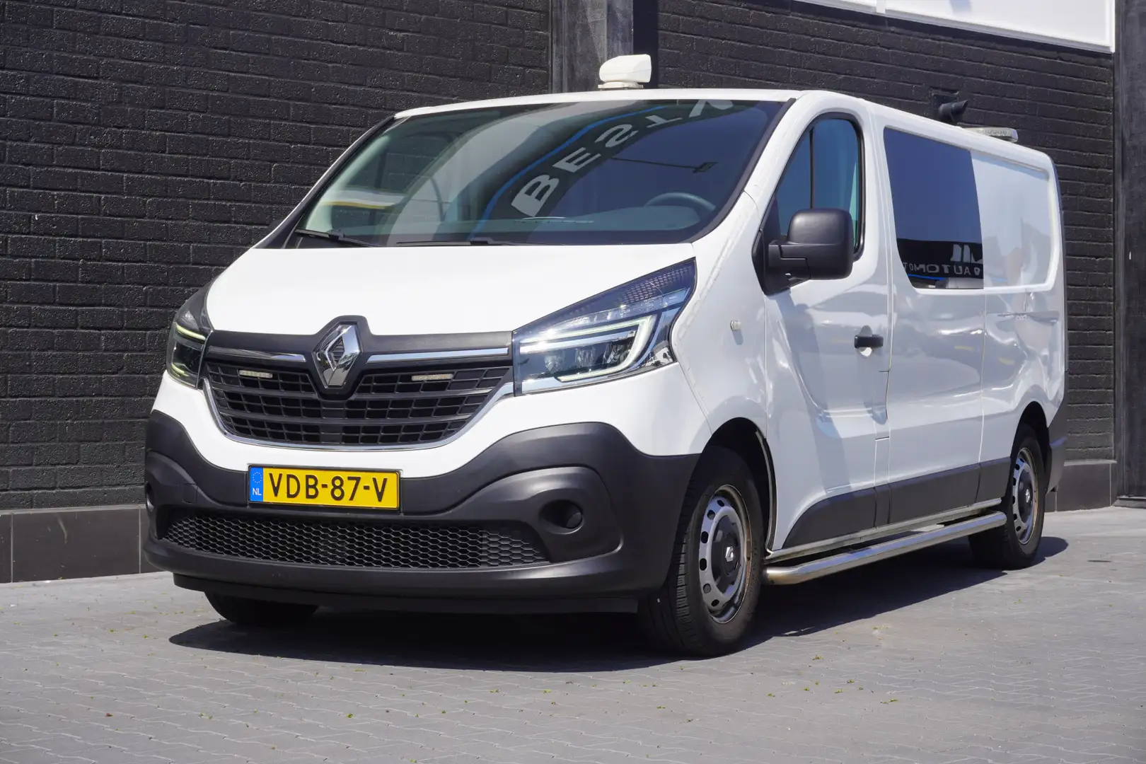 Renault Trafic 2.0 dCi 120PK L2 Dubbel Cabine EURO 6 - Airco - Na Wit - 1