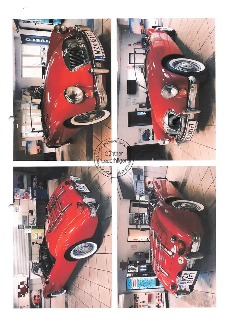 MG MGA Cabrio Rot - 2