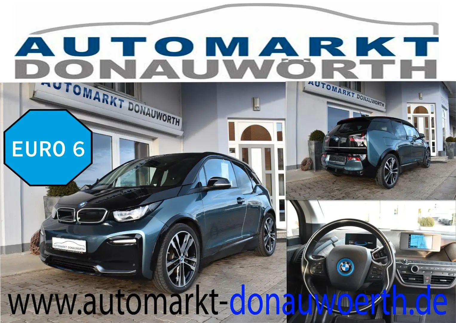 BMW i3 s (120 Ah) Suite Navi Leder Harman Kardon Blau - 1