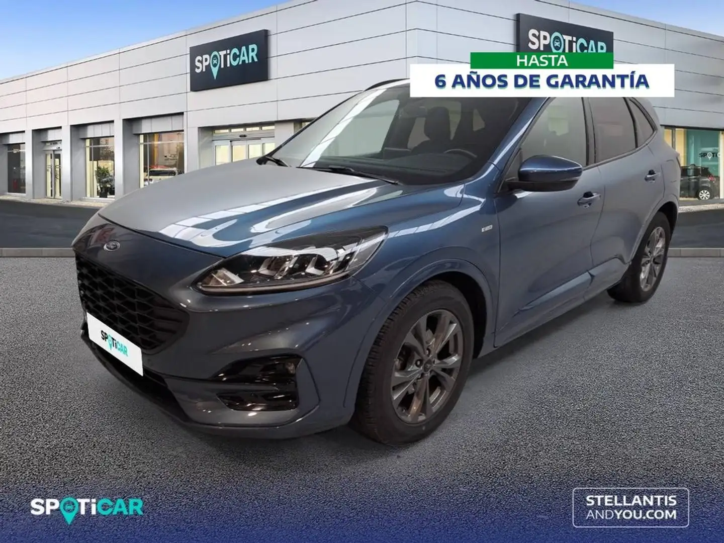 Ford Kuga 1.5 EcoBlue ST-Line FWD 120 Aut. Bleu - 1