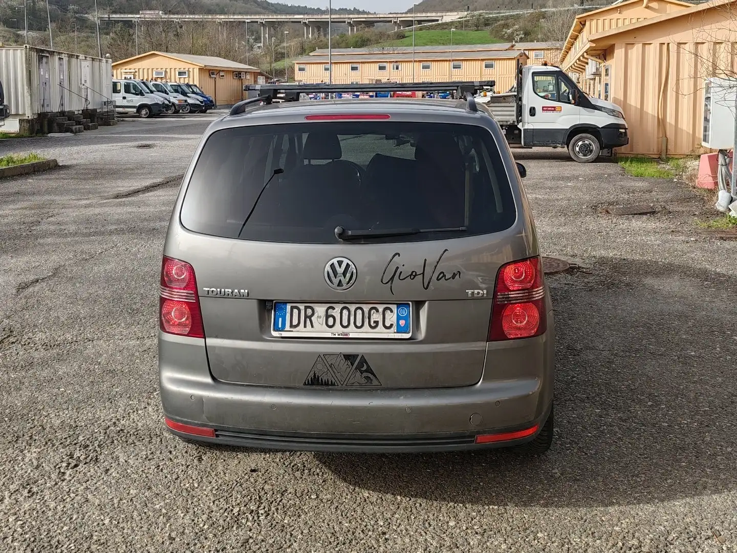 Volkswagen Touran 1.9 tdi Trendline Grigio - 2