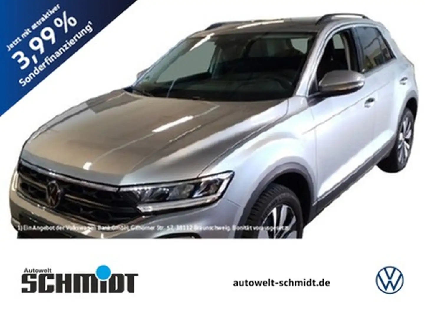 Volkswagen T-Roc 1,5 TSI Move LED R-Kamera ACC NaviMedia 17" Grau - 1