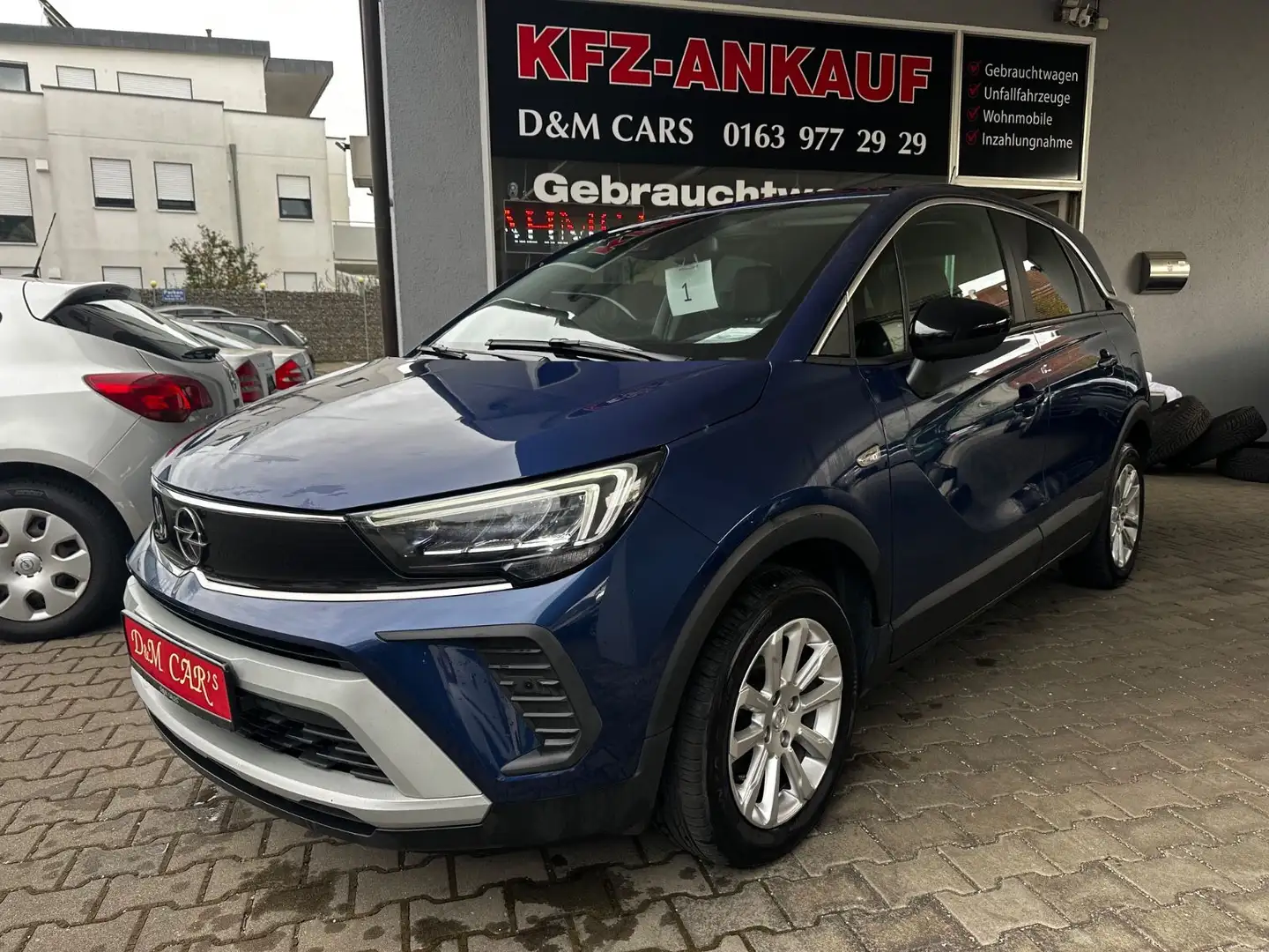 Opel Crossland X (TÜV 04,2027)(EURO 6) DIESEL) Blau - 1