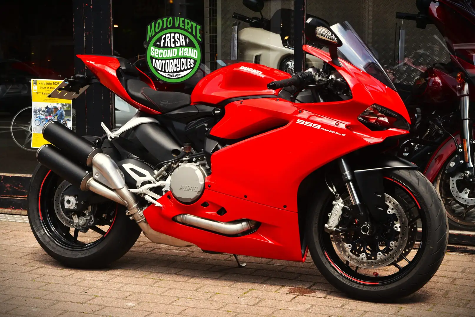 Ducati 959 Panigale ***MOTO VERTE*** Rouge - 1