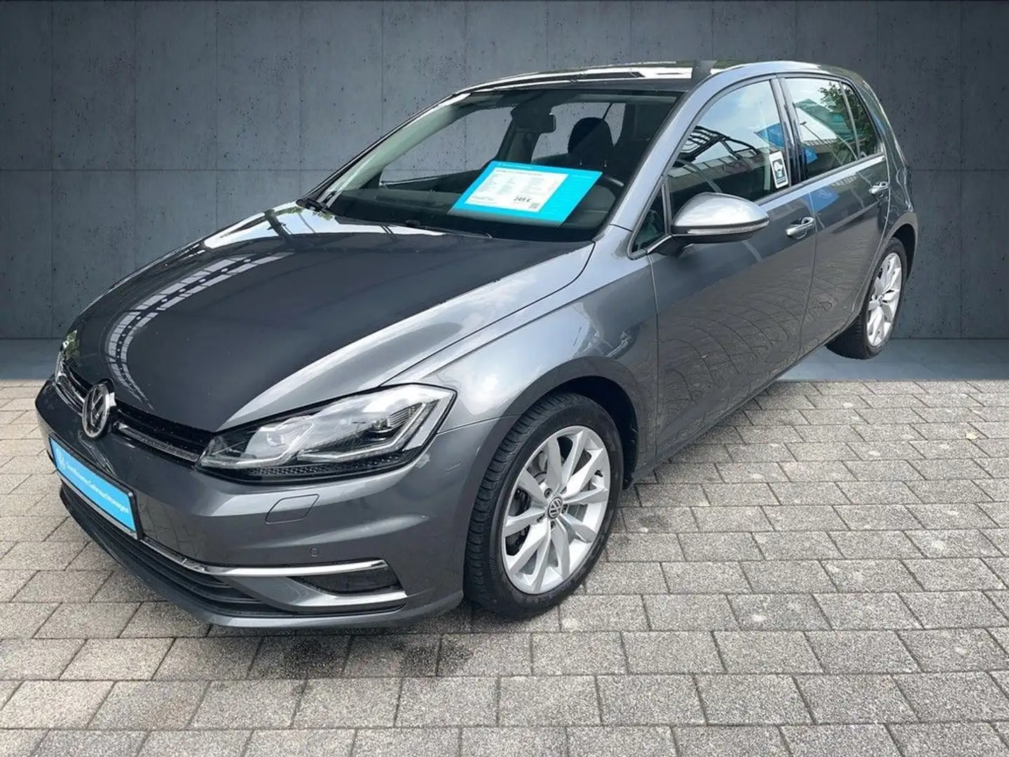 Volkswagen Golf 1.4 TSI Highline Navi LED AHK Gris - 2
