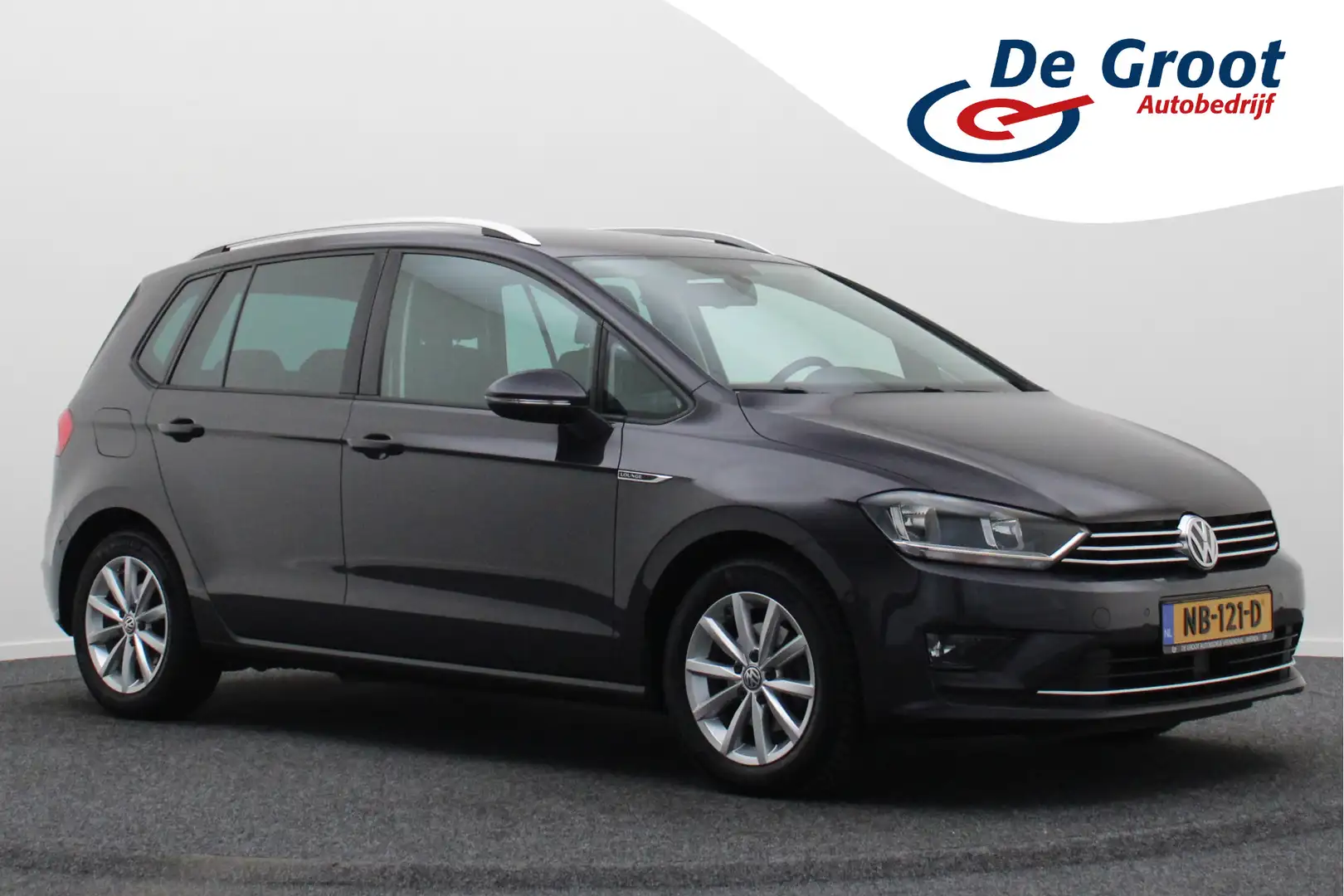 Volkswagen Golf Sportsvan 1.6 TDI Highline Automaat Adapt. Cruise, Navigatie Grijs - 1